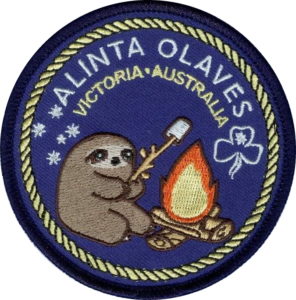 Alinta Olave Badge Woven