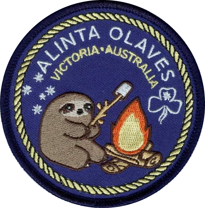 Alinta Olave Badge Woven