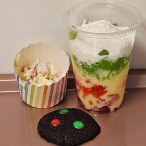 Homemade trifle