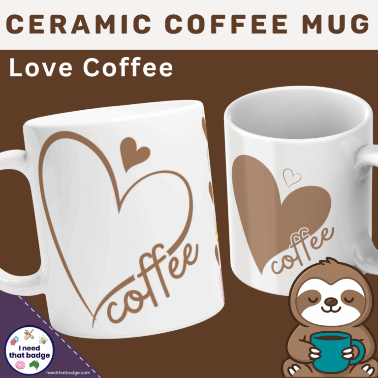 Love Coffee - Ceramic Mug