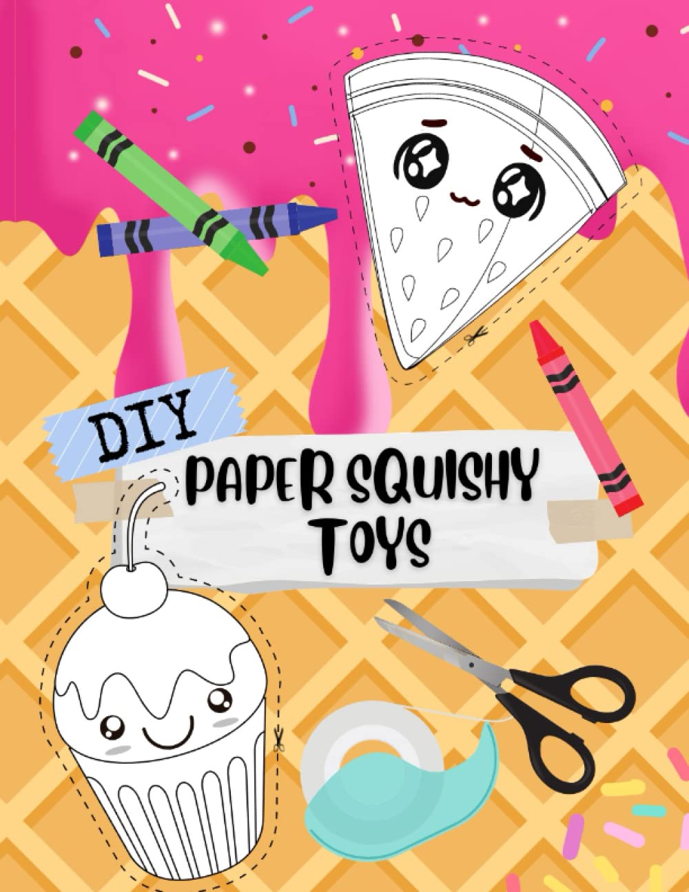 DIY Paper Squishy Toys 61g F3JH5FL. SL1294 
