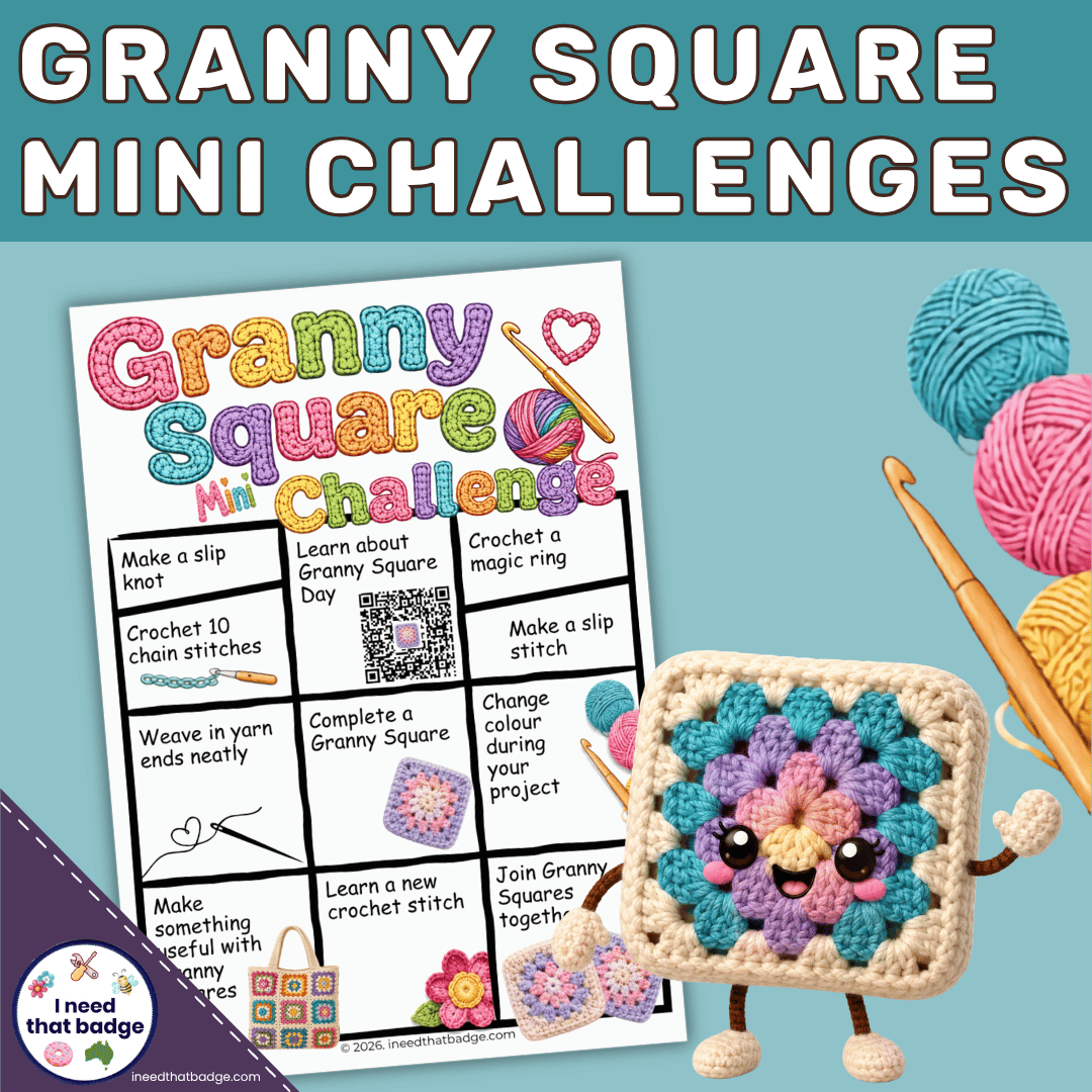 Granny Square Mini Challenges INTB