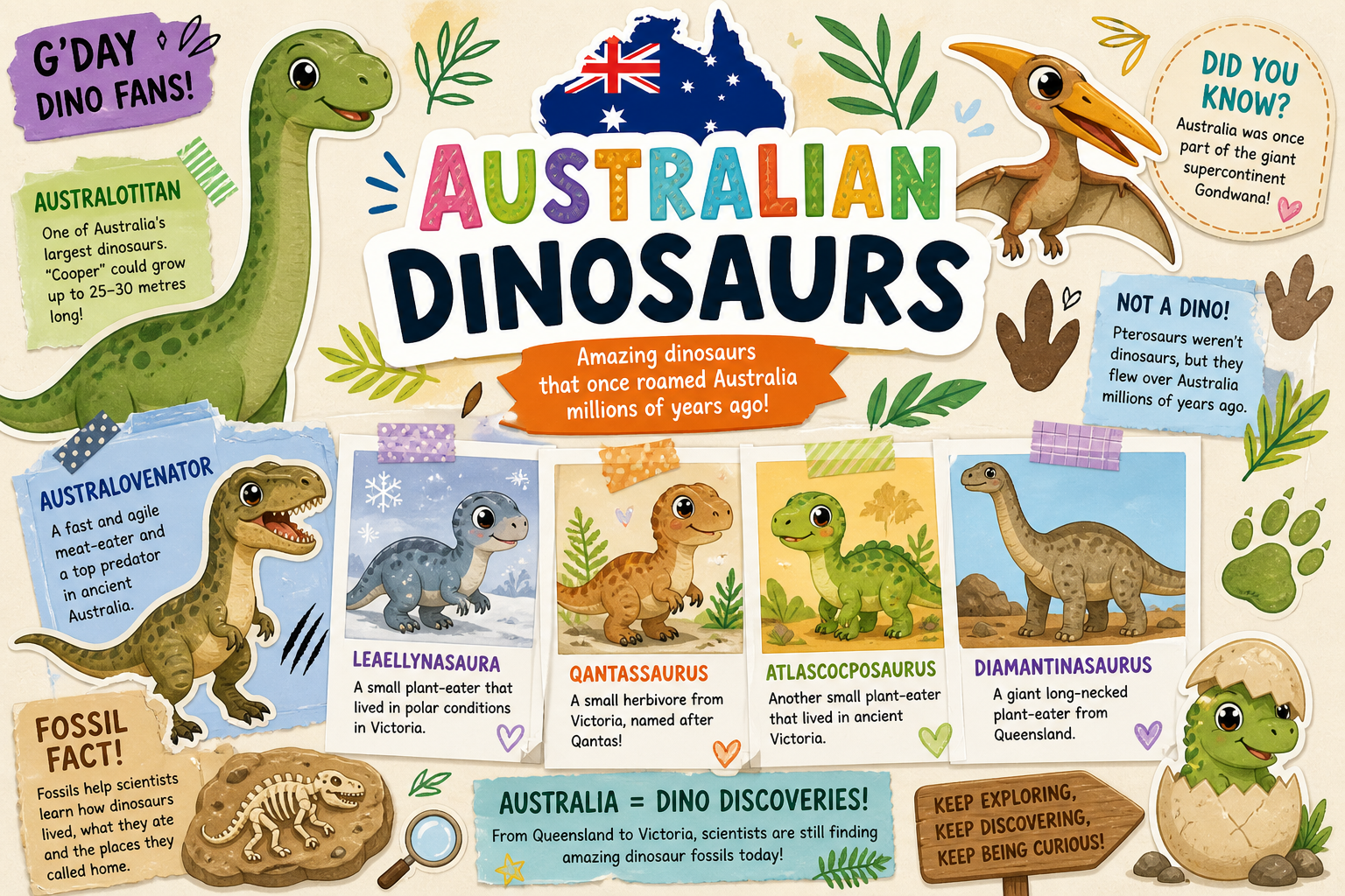 INTB Australian Dinosaurs CB C