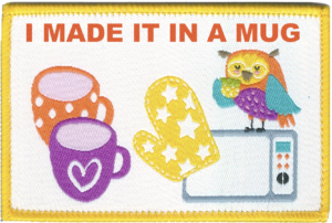 Mug Badge Woven