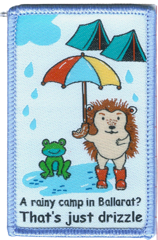 Rainy Camp badge