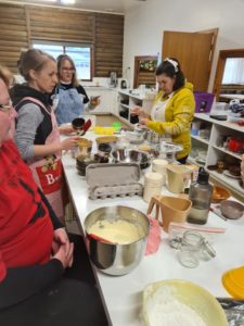 Baking sponge cakes