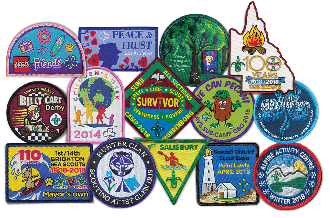 Scouts And Guides Badges