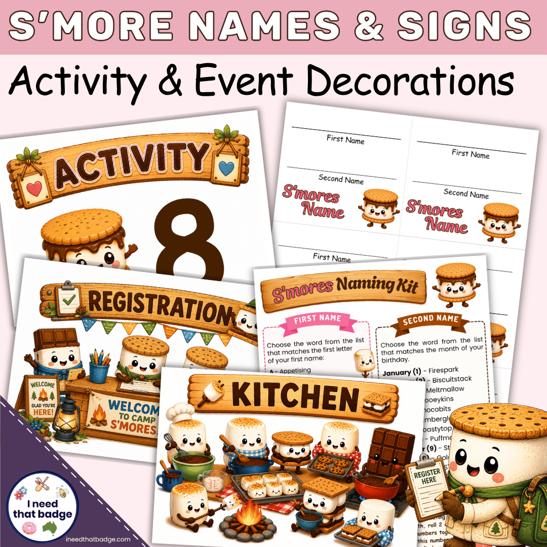Smore Names & Signs INTB