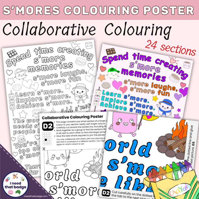 Smores Collaborative Colouring Cover INTB