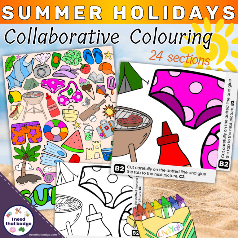 Summer Collaborative Colouring