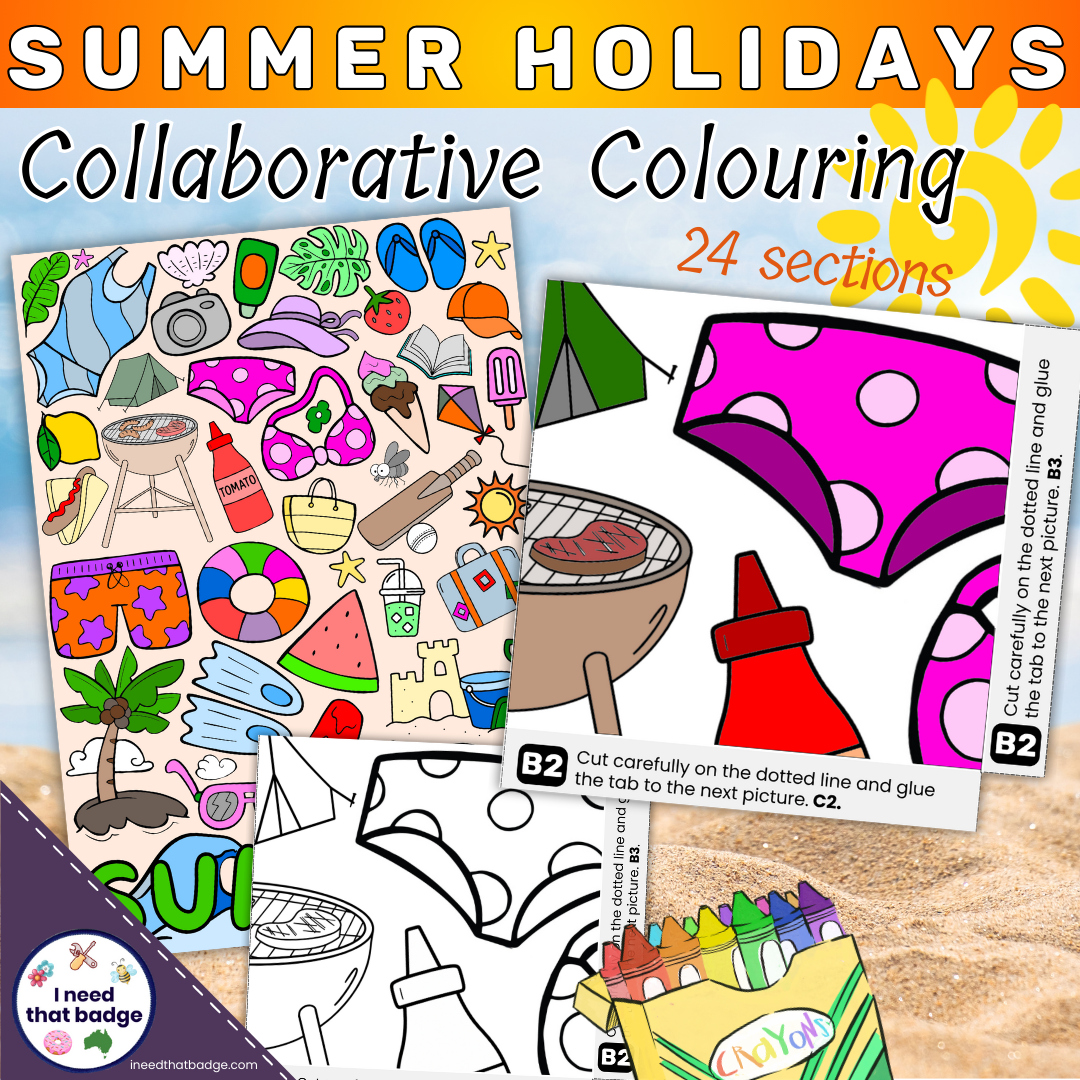 Summer Collaborative Colouring