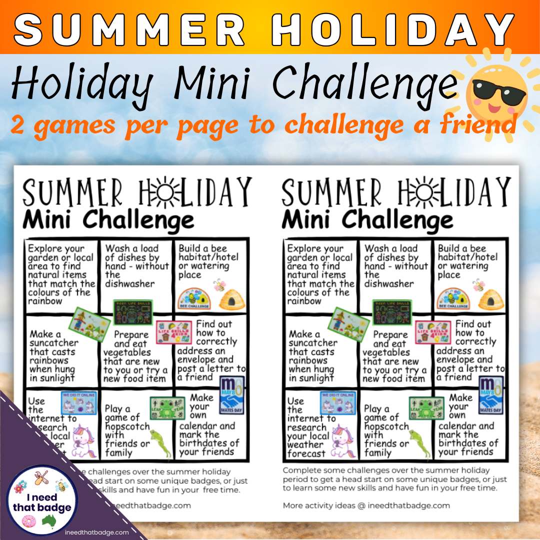Summer Holiday Mini Challenge INTB