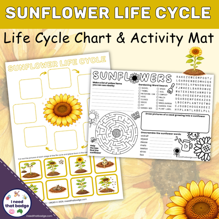 Sunflower Life Cycle Chart INTB