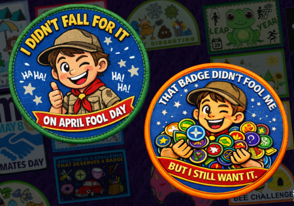 April Fools Badges INTB